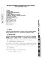Reglament regulador de les condicions d´ús dels terrenys destinats a horts urbans a Badia del Vallès