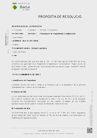 Resolució per a la designació de la persona representant del Consorci de Normalització.