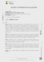 Resolució que modifica l'anterior del procés selectiu de coordinador d'Obres, Manteniment i Serveis Generals