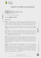 Resolució i bases del procés de contractació laboral temporal d´un/a tècnic/a de Formació Ocupacional