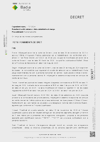 Resolució d'acceptació de la proposta del Tribunal Qualificador de les persones aspirants per ocupar les places vacants d'oficial d´Obres i Manteniment, subgrup C2