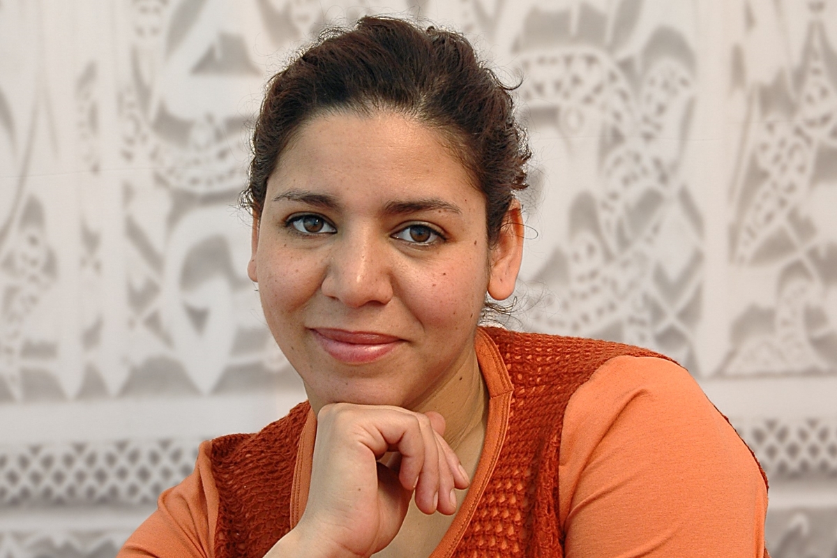 L'escriptora Laila Karrouch. Fotografia de Guillem Medina