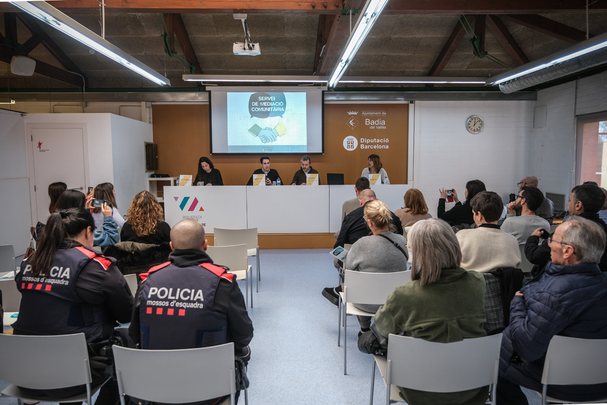 Presentaci del Servei de Mediaci Comunitria