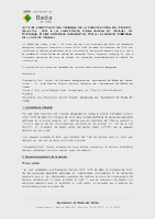 Acta de constitució del Tribunal i convocatòria de la prova de català i prova pràctica per a la constitució d'una borsa de treball de personal tècnic superior, subgrup A1