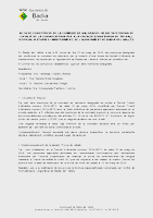 Acta de constitució del tribunal i resultats de la prova de català