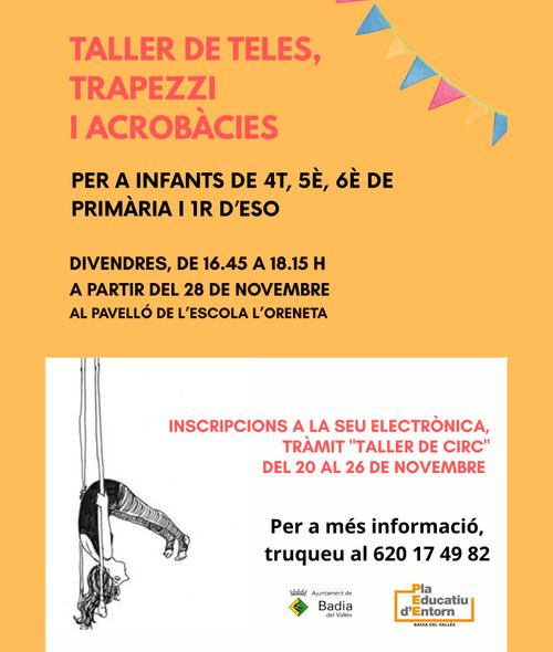 Cartell de l'activitat