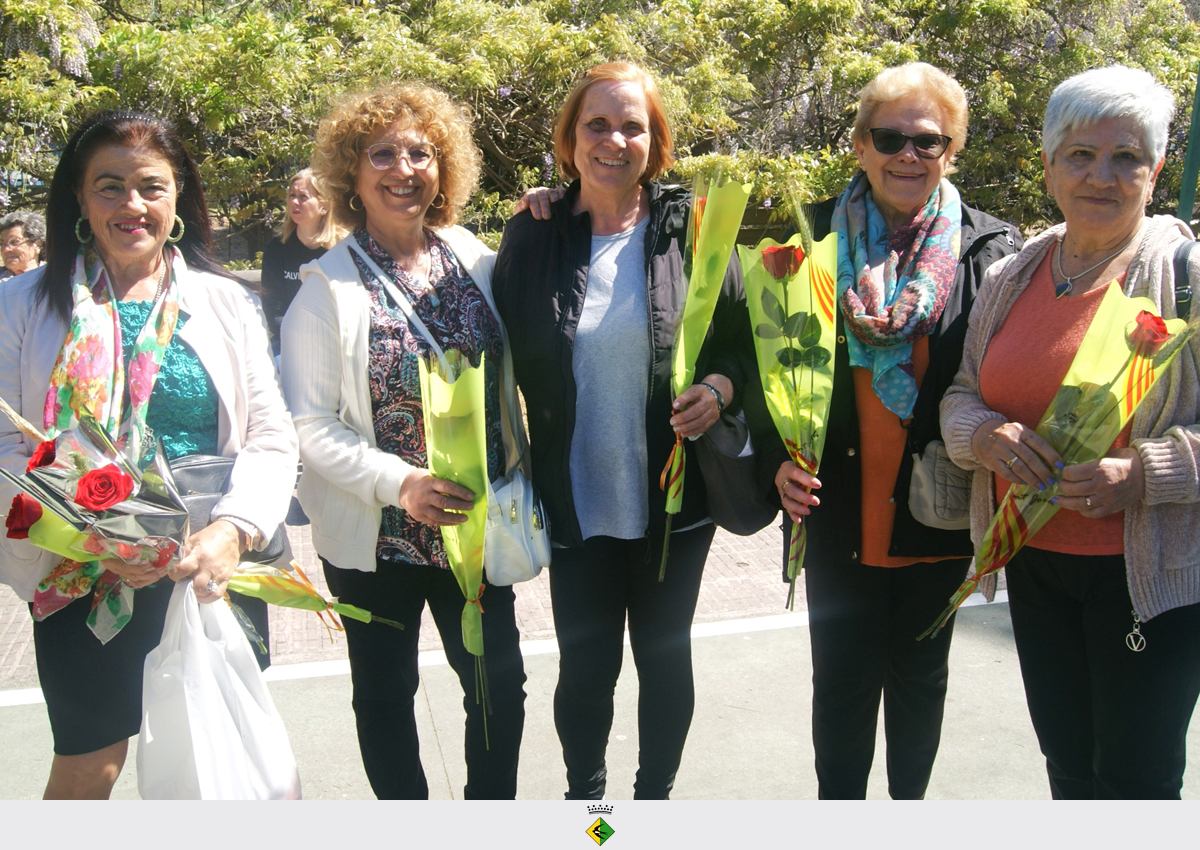 El Casal de la Gent Gran celebra la diada de Sant Jordi