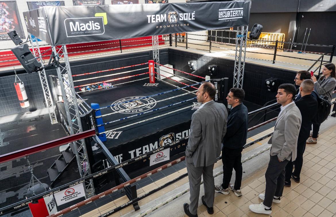 Visita a Badia del conseller d'Esports