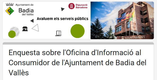 Qu en penses de lOficina Municipal dInformaci al Consumidor (OMIC)? Participa en l'enquesta!