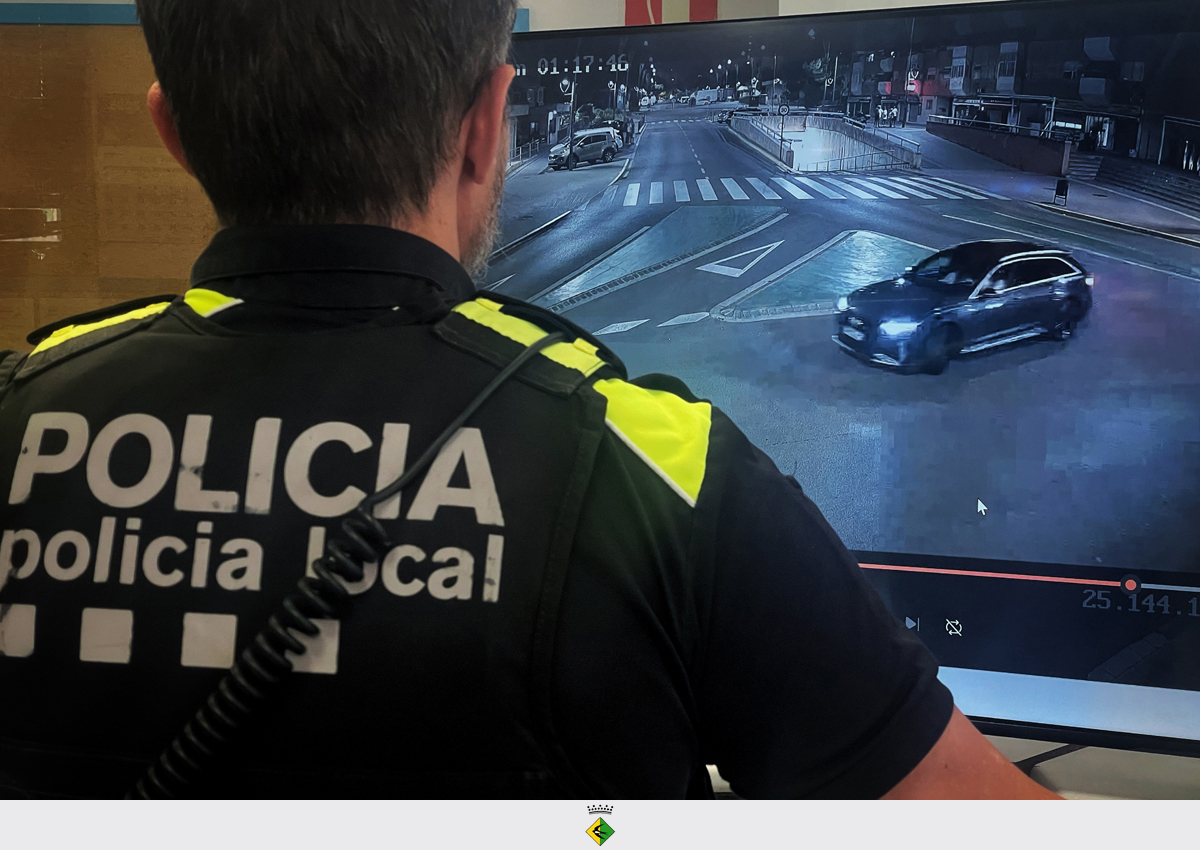 La Policia de Badia identifica i denuncia un conductor per derrapar en la rotonda Montjuc, grcies al sistema de videovigilncia amb lectura de matrcules