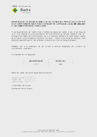 Diligència de la prova de nivell B2 de català del procés selectiu per a la cobertura de dues places d´agent de la Policia Local