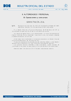 Publicació de la convocatòria al BOE
