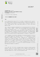 Modificació del llistat de persones admeses i excloses Modificació del llistat de persones admeses i excloses