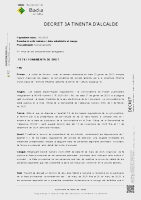 Aprovació definitiva de persones aspirants i designació del Tribunal