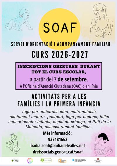 Cartell SOAF 2026-2027