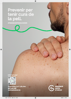 Flyer sobre prevenci&oacute; del c&agrave;ncer de pell