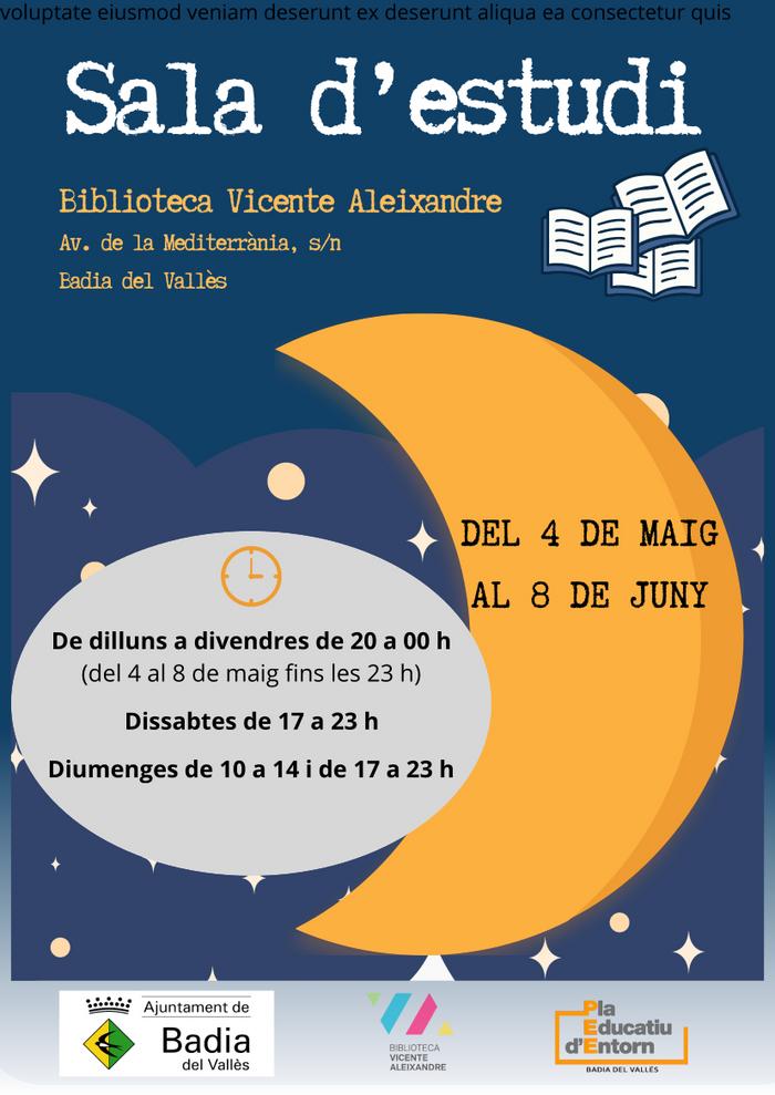 Cartell de l'activitat