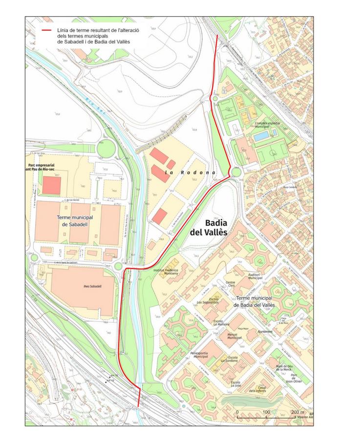 La Generalitat valida la proposta de modificaci&oacute; del terme municipal de Badia perqu&egrave; reflecteixi la realitat del municipi