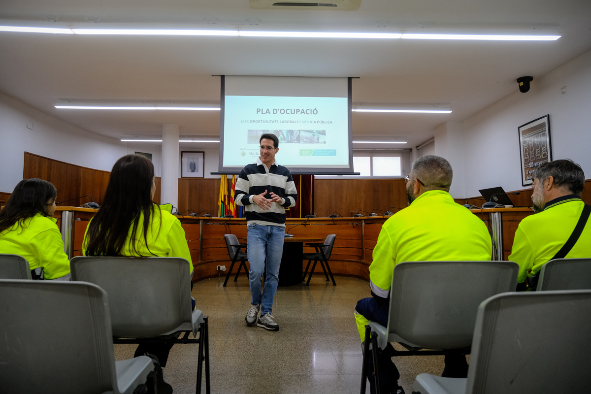 L�Ajuntament contracta 4 persones en situaci� d�atur per un per�ode de 12 mesos