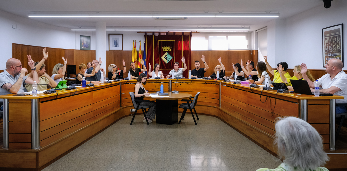Aprovaci� del Duprocim en el ple municipal de maig