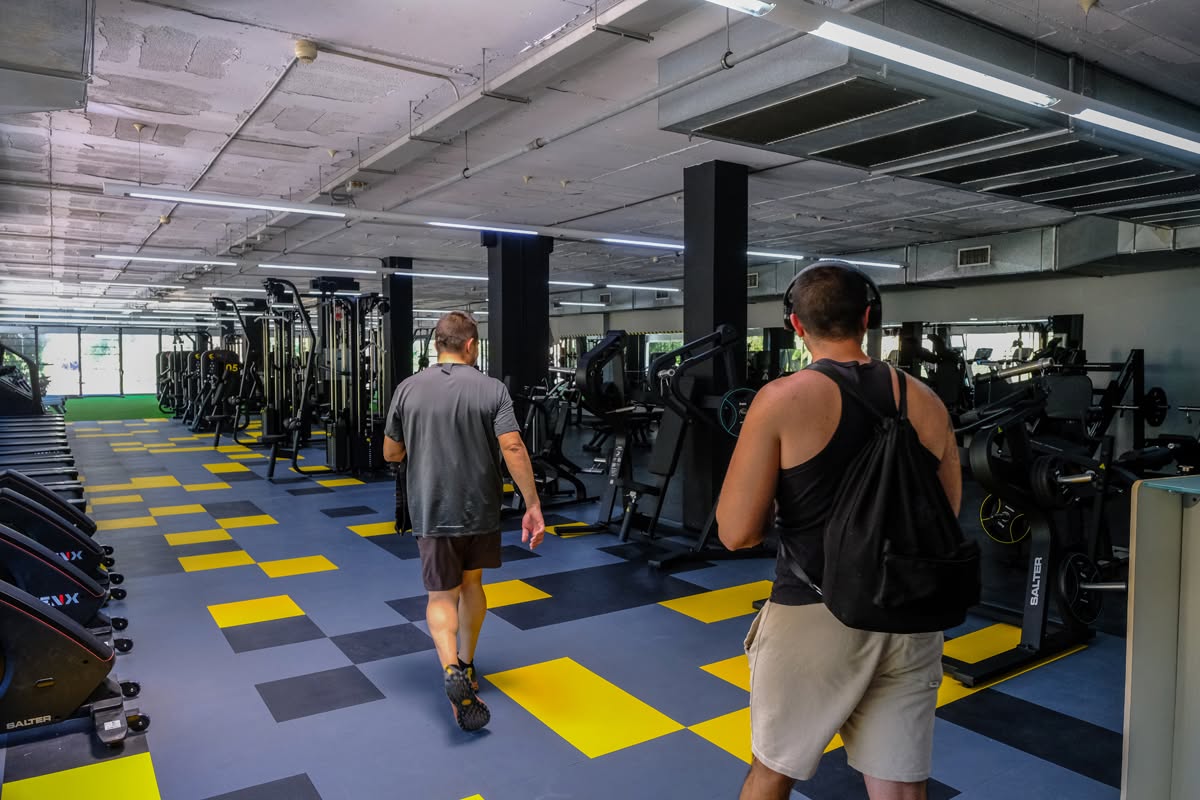 Sala de musculació del Complex Esportiu Sala de musculació del Complex Esportiu