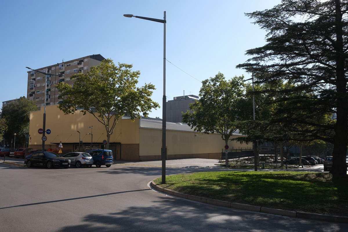 Imatge de l'espai que ocupar� el supermercat Consum