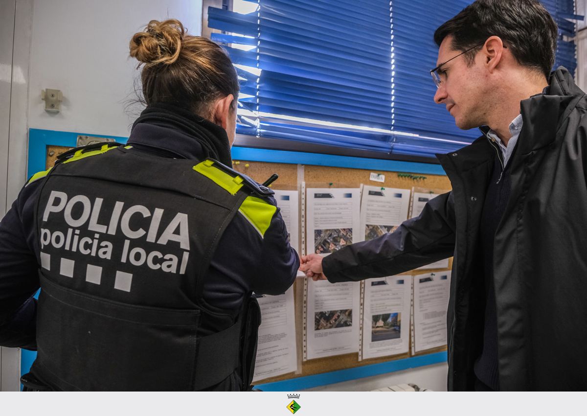 Accions de la Policia Local per millorar la seguretat i la conviv�ncia a Badia
