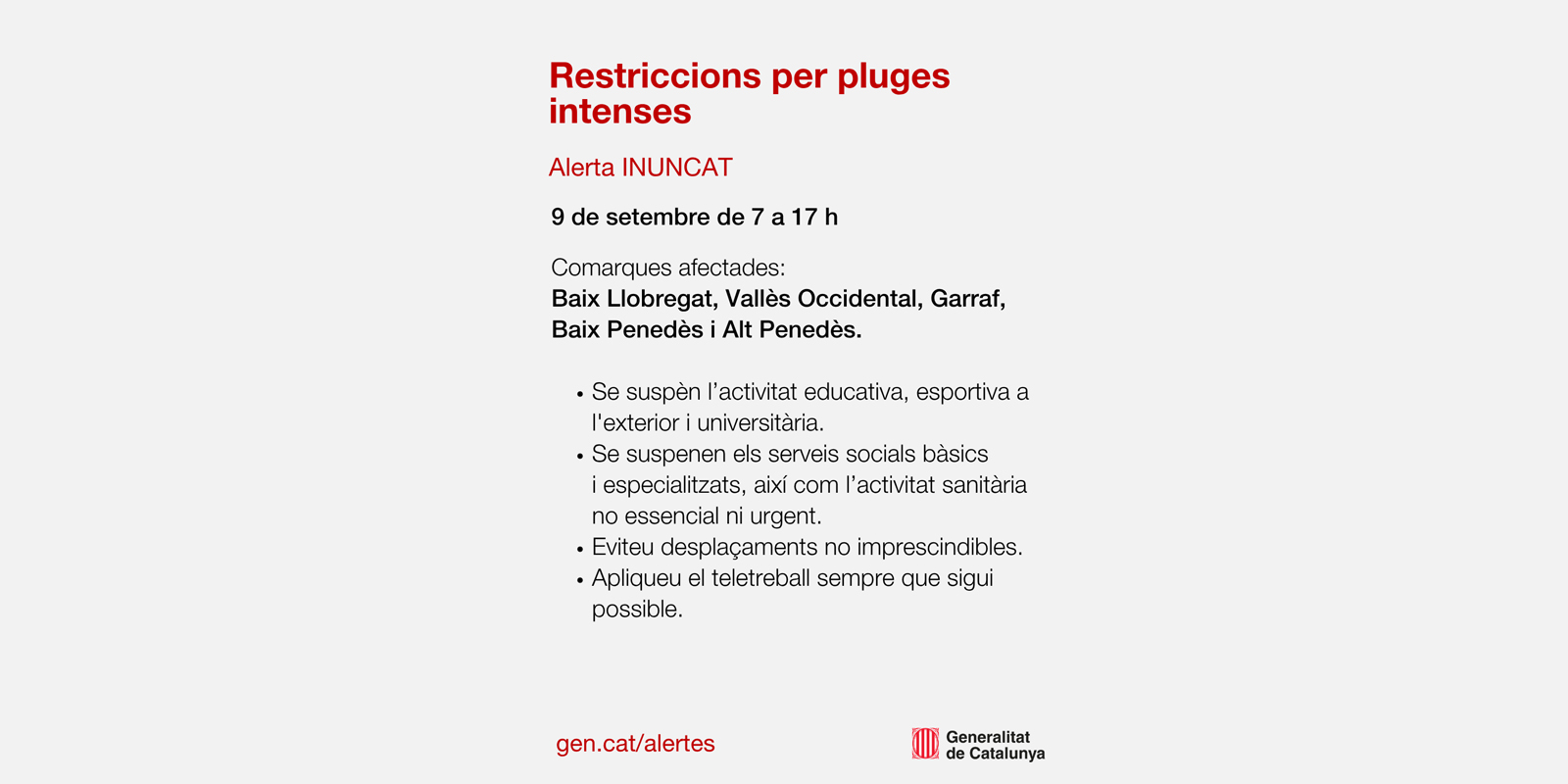 Av�s de restriccions