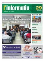 L'Informatiu de Badia del Vallès núm. 29 (març - abril 2016)