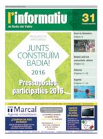 L'Informatiu de Badia del Vallès núm. 31 (setembre - octubre 2016)