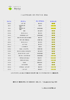 Calendari Mercat Municipal 2024