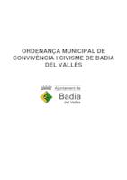 Ordenança de Convivència i Civisme