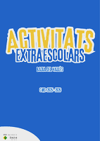 Catàleg d'activitats extraescolars