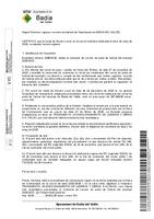 Certificat d'adjudicació del servei de Poda de l'arbrat viari