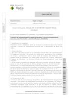 Certificat de l'acord d'adjudicació del contracte de subministrament de material informàtic i serveis de manteniment associats, dins l'Acord Marc Localret-ACM