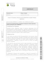 Certificat de l'acord d'adjudicació del Contracte de subministrament per rènting de maquinària per al gimnàs del Poliesportiu Municipal