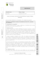 Certificat de l'acord d'adjudicació del local comercial núm. 131 (c. de Mallorca, 1)