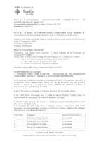 Acta de la mesa de contractació de 27/09/2016 (obertura sobres B)