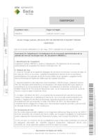 Certificat d´acord d´aprovació de l'adjudicació i formalització de la concessió administrativa de la parada del mercat municipal núm. 30