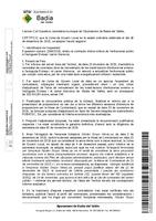 Certificat d'adjudicació de les obres de remodelació de l'enllumenat a l'av. d'Eivissa i el c. de Menorca