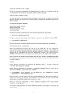 Acta de Junta de Govern del 24/04/2009