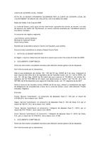 Acta de Junta de Govern del 08/05/2009