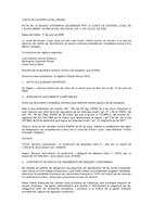 Acta de Junta de Govern del 17/07/2009