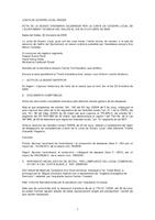 Acta de Junta de Govern 30/10/2009