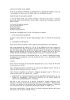 Acta de Junta de Govern 27/11/2009