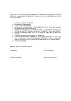 ordre del dia junta de govern d'onze de novembre de 2013