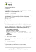 Acta Junta de Govern Local d'11/12/2015