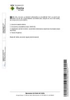 Ordre del dia Junta de Govern Local 03 de març de 2015