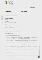 Ordre del Dia del Ple Ordinari de 26 de febrer de 2025