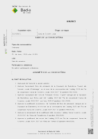 Ordre del Dia de la Junta de Govern Local de 25 de mar&ccedil; de 2026